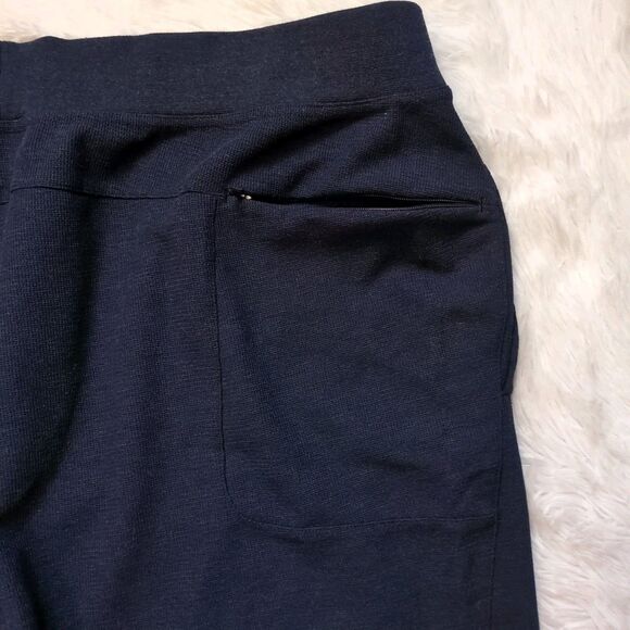 RVCA Cable Waffle Shorts Navy Blue Knit Mens XL - Picture 10 of 10